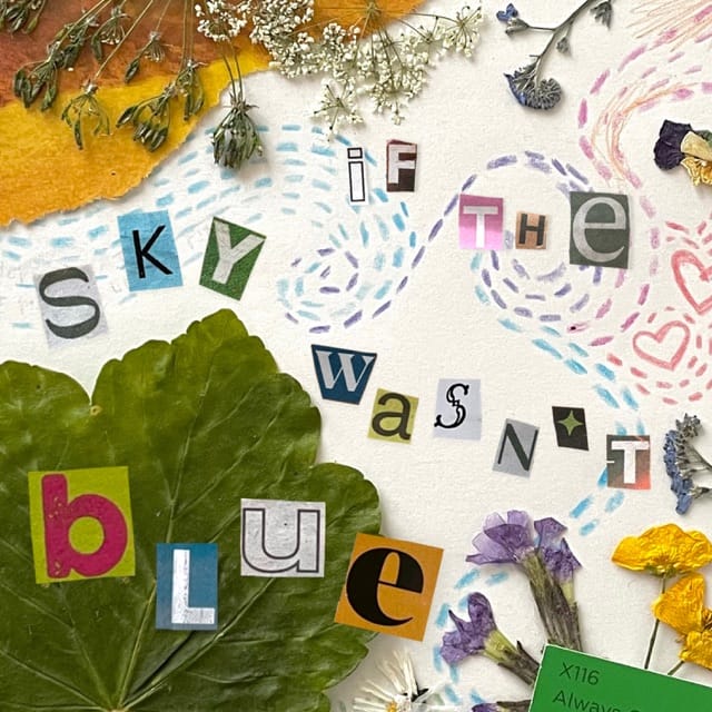 if the sky wasn't blue (a bedroom collection) - EP