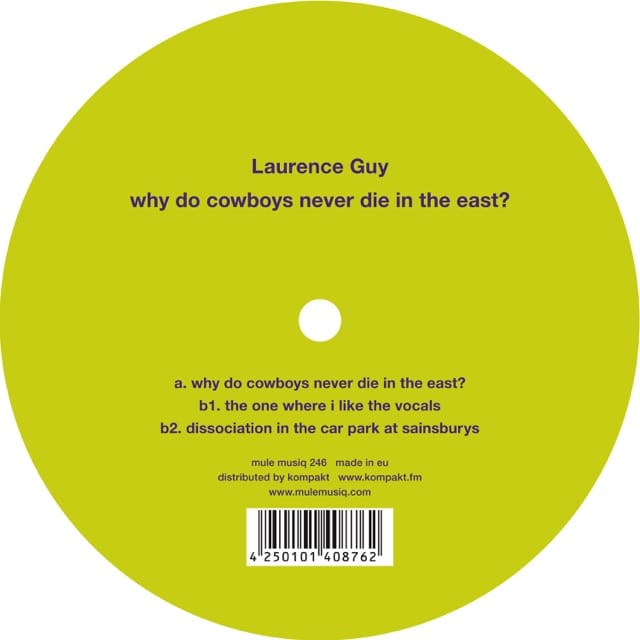 Why Do Cowboys Never Die In the East? - Single