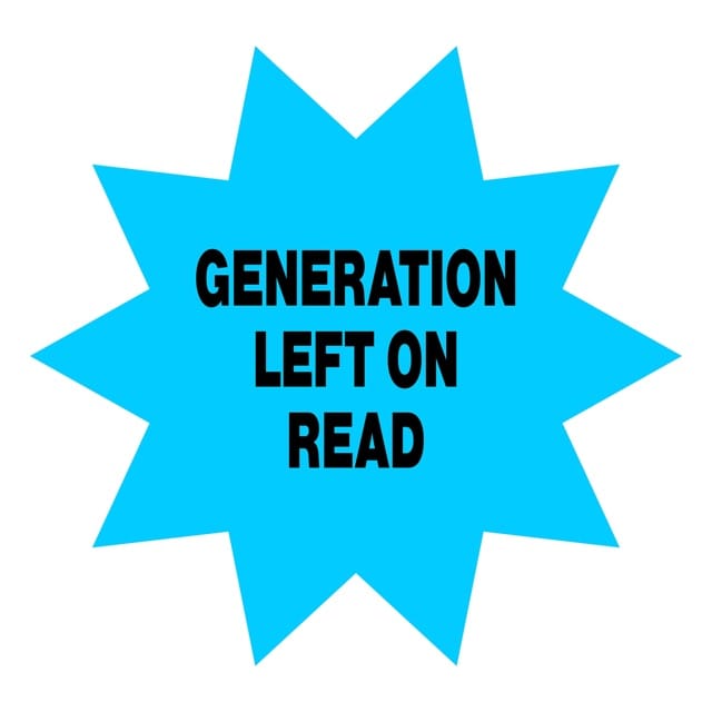 Generation Left on Read (feat. KONOPINSKY) - Single