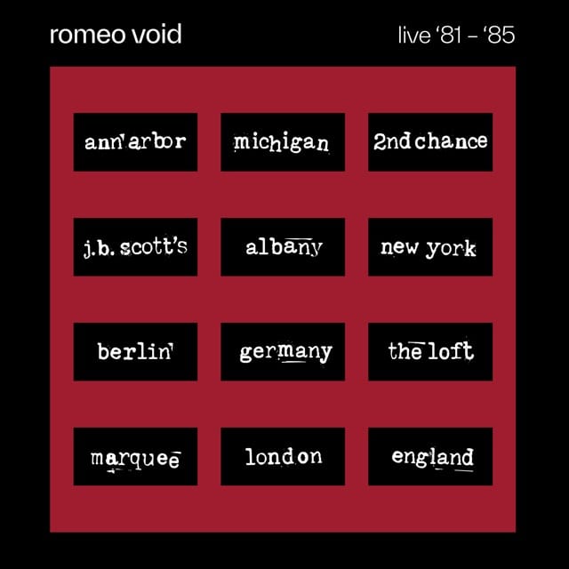 Live '81 - 85