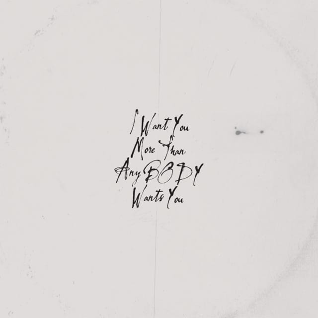 I WANT YOU MORE THAN ANYBODY WANTS YOU - EP