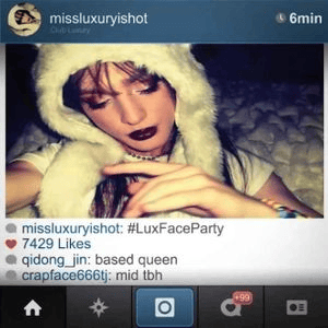 #LuxFaceParty