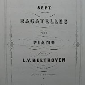 Bagatelles, Op. 33