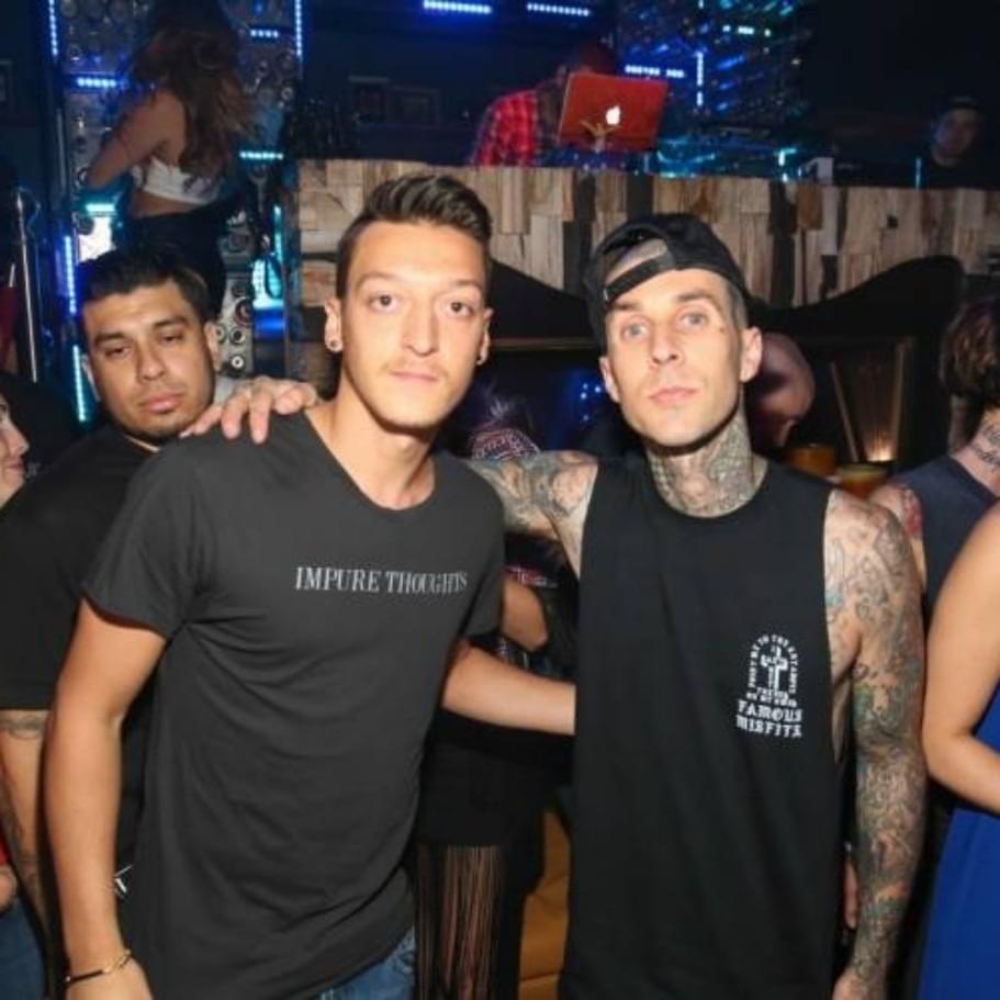 Travis Barker With Brian X Allen