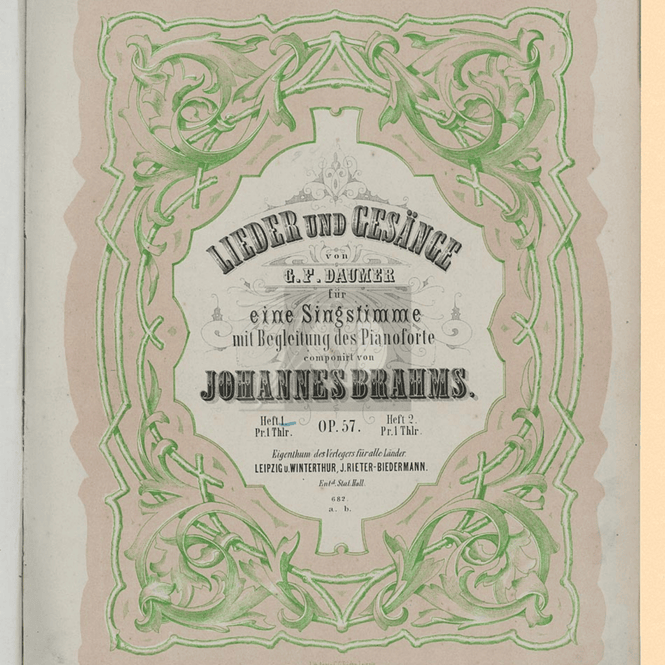 8 Lieder und Gesänge, Op. 57