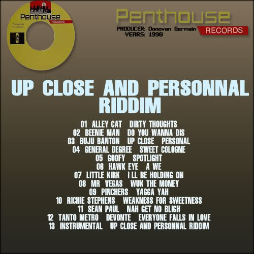 Up Close and Personal Riddim
