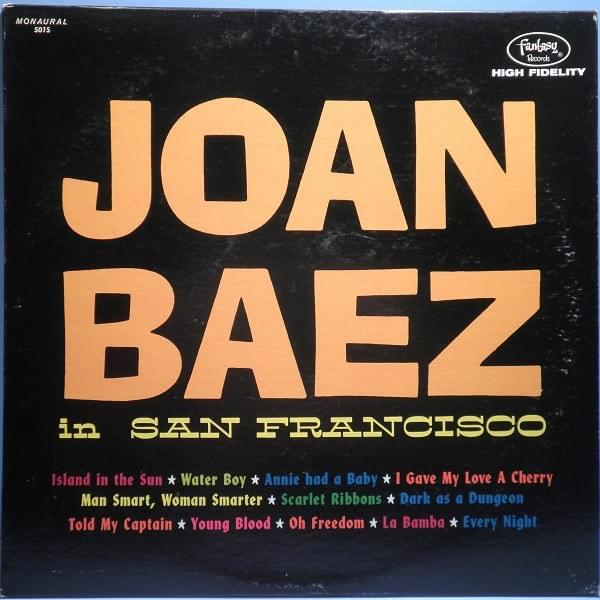 Joan Baez in San Francisco