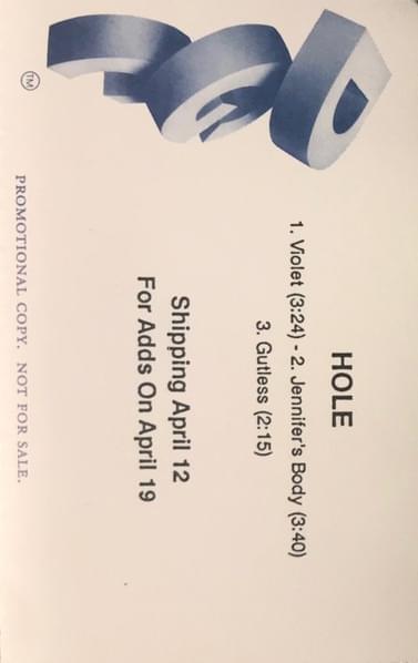 Violet / Jennifer’s Body / Gutless