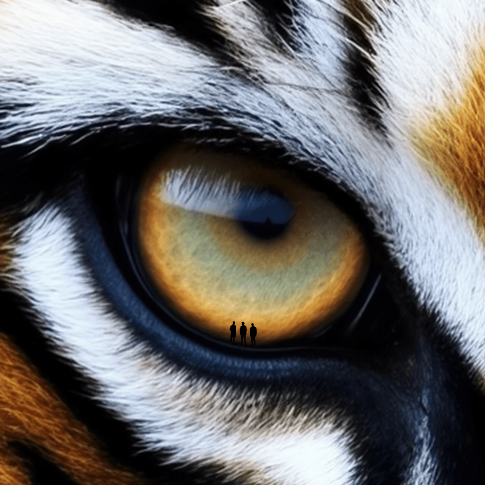 Tiger im Park