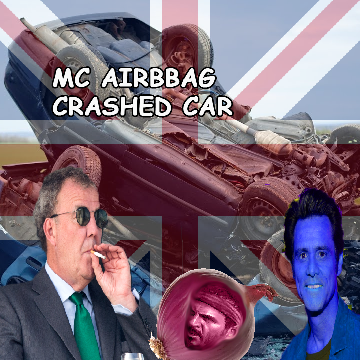 Crashed car