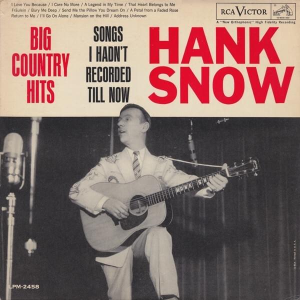 Big Country Hits (Songs I Hadn’t Recorded Till Now)