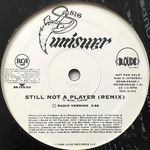 Still Not A Player (Remix)