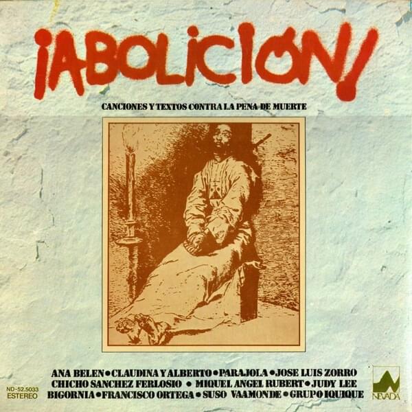 ¡Abolición! Canciones y textos contra la pena de muerte