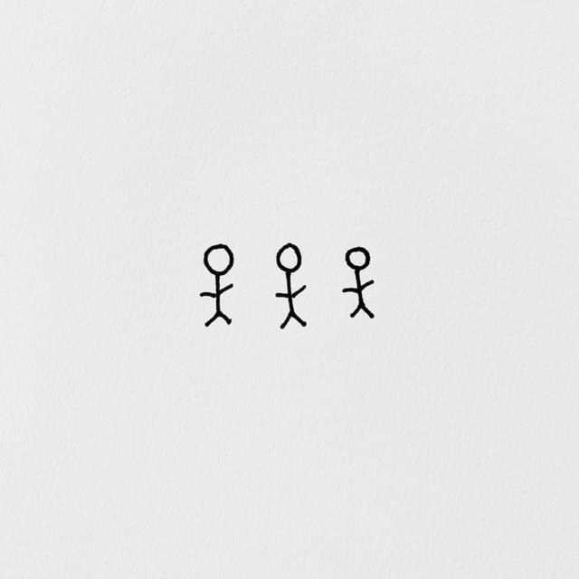 The three of us