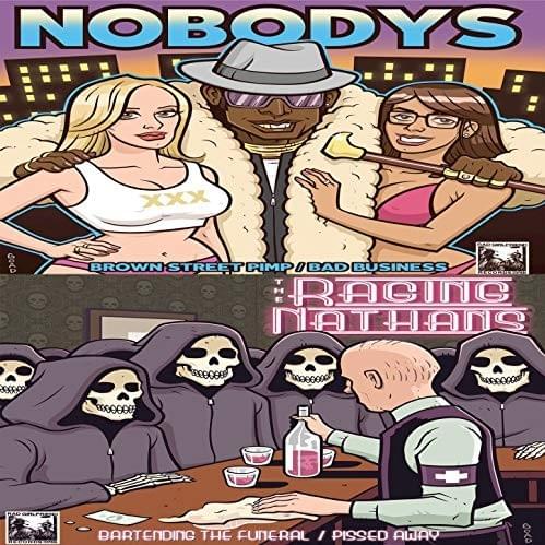 Nobodys / Raging Nathans Split EP