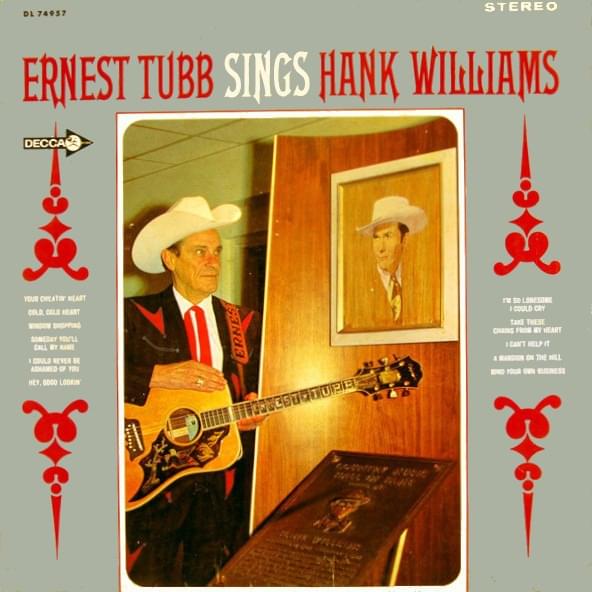 Sings Hank Williams