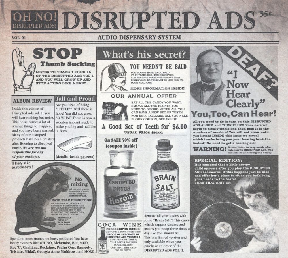 Disrupted Ads