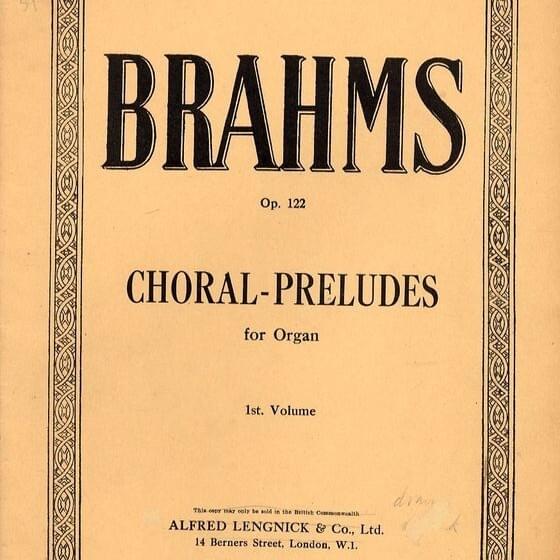 Choral Preludes, Op. 122