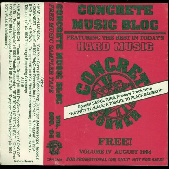 Concrete Music Bloc Vol. IV Aug. ’94