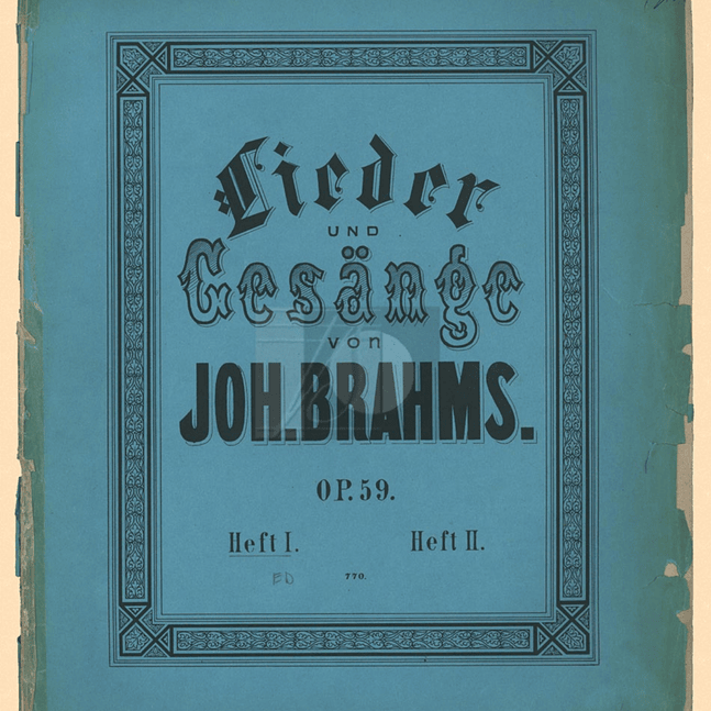 8 Lieder und Gesänge, Op. 59