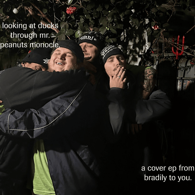 looking at ducks through mr. peanuts monocle. - EP