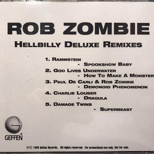 American Made Music To Strip By - Hellbilly Deluxe Remixes
