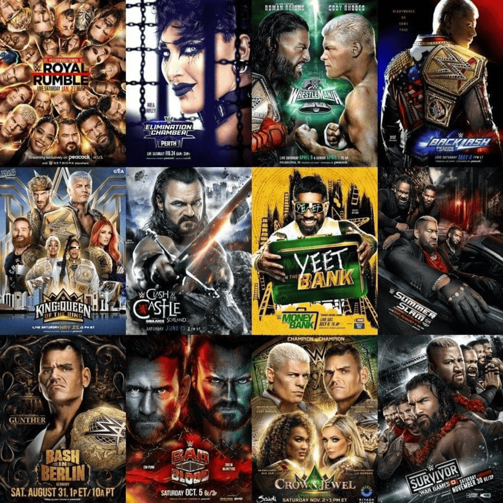 WWE 2024 PPV Results