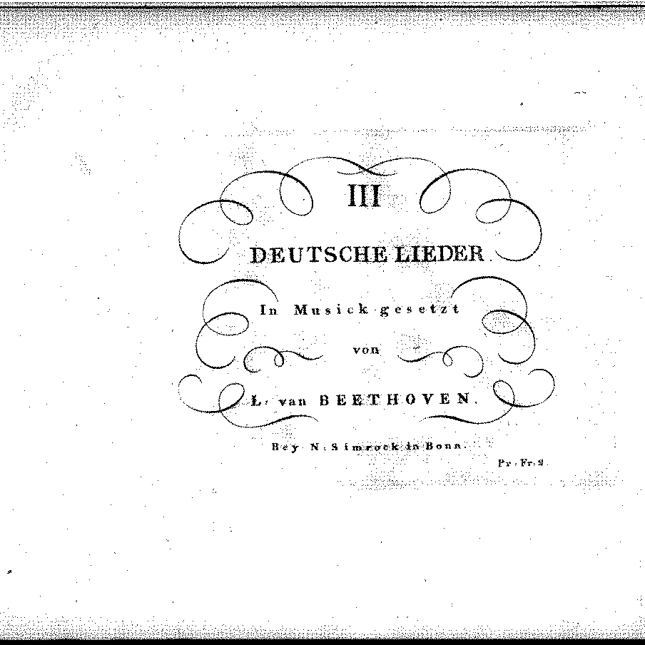6 Gesänge, Op. 75