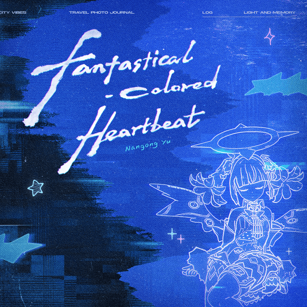Fantastical-Colored Heartbeat