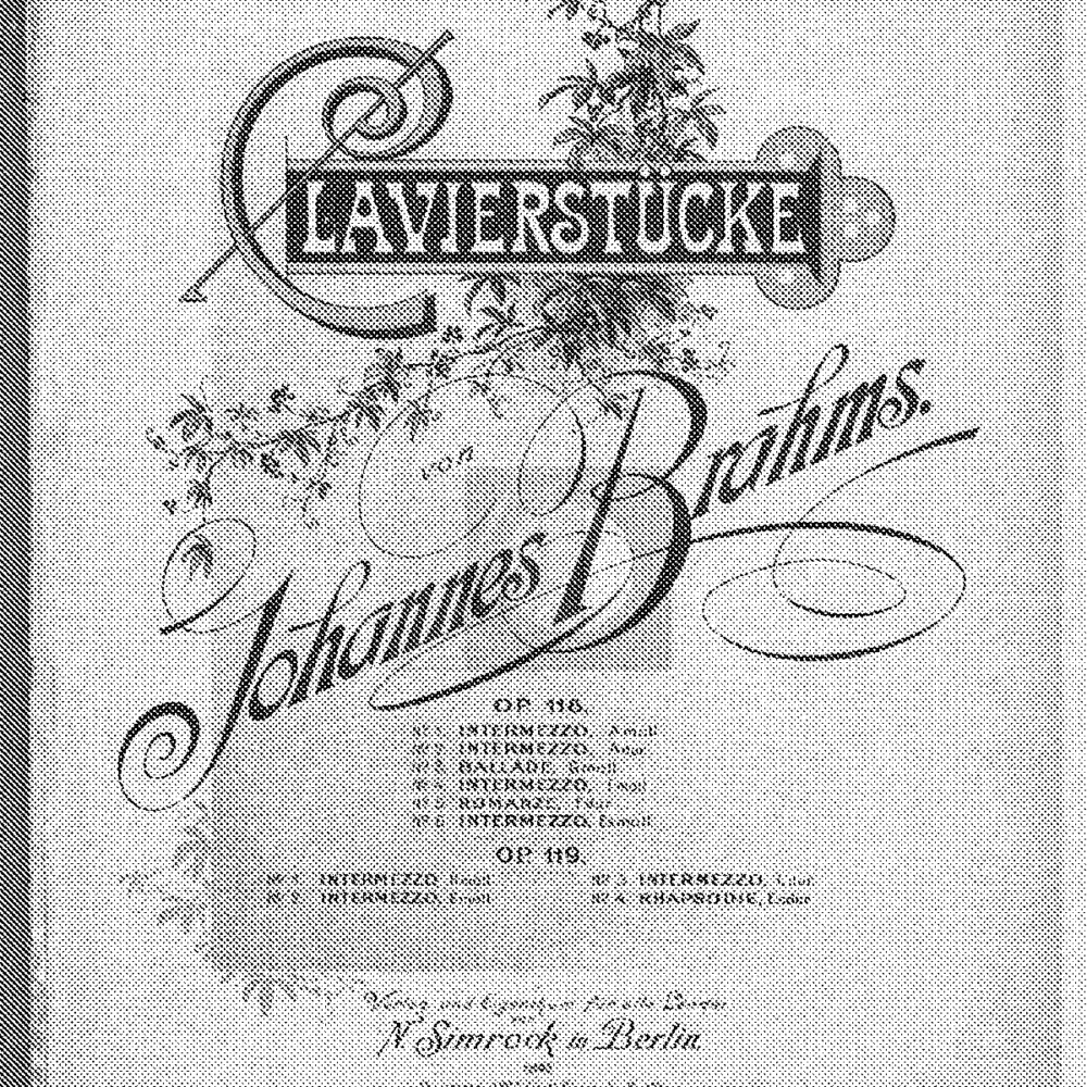Sechs Klavierstücke, Op. 118