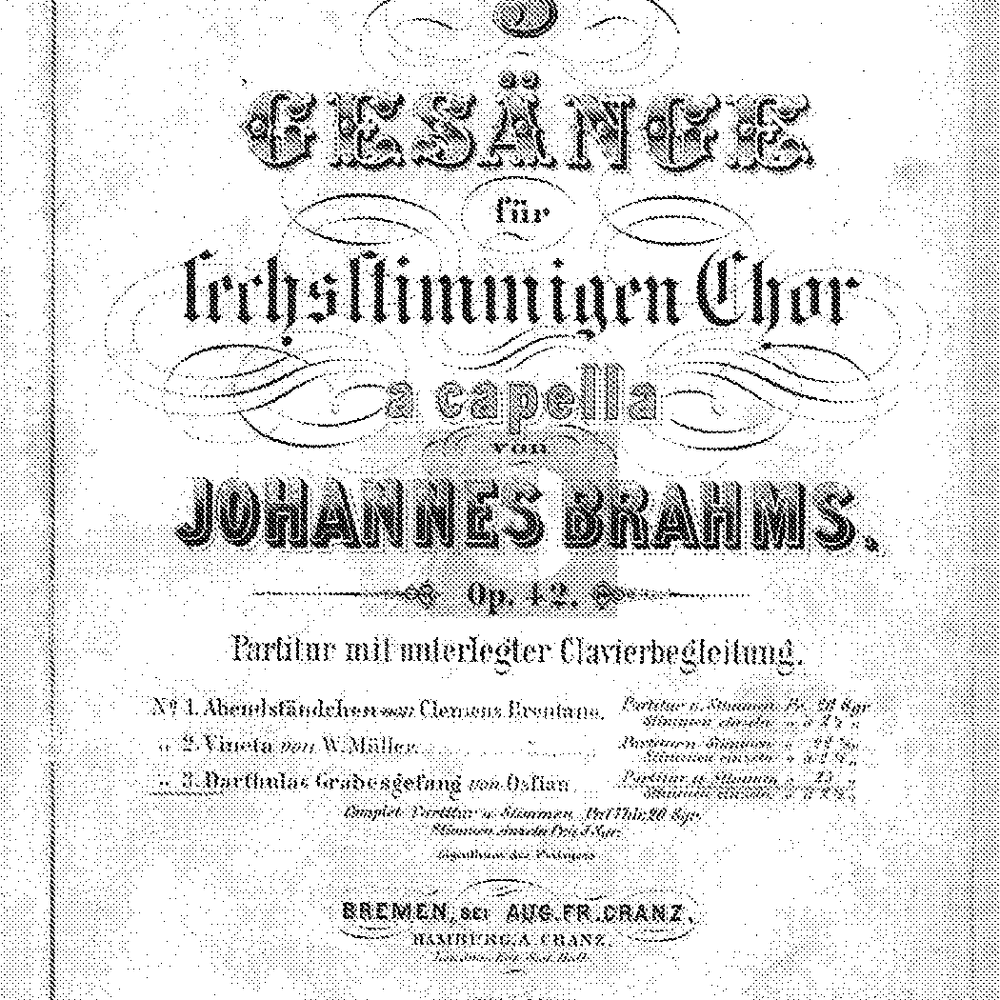 Drei Gesänge, Op. 42