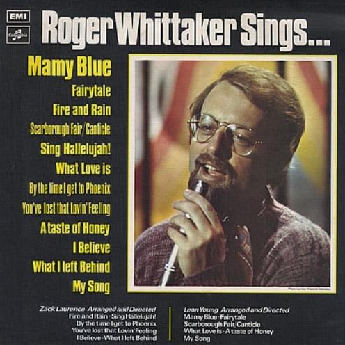 Roger Whittaker Sings ...