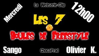 Les 7 boules de freestyle