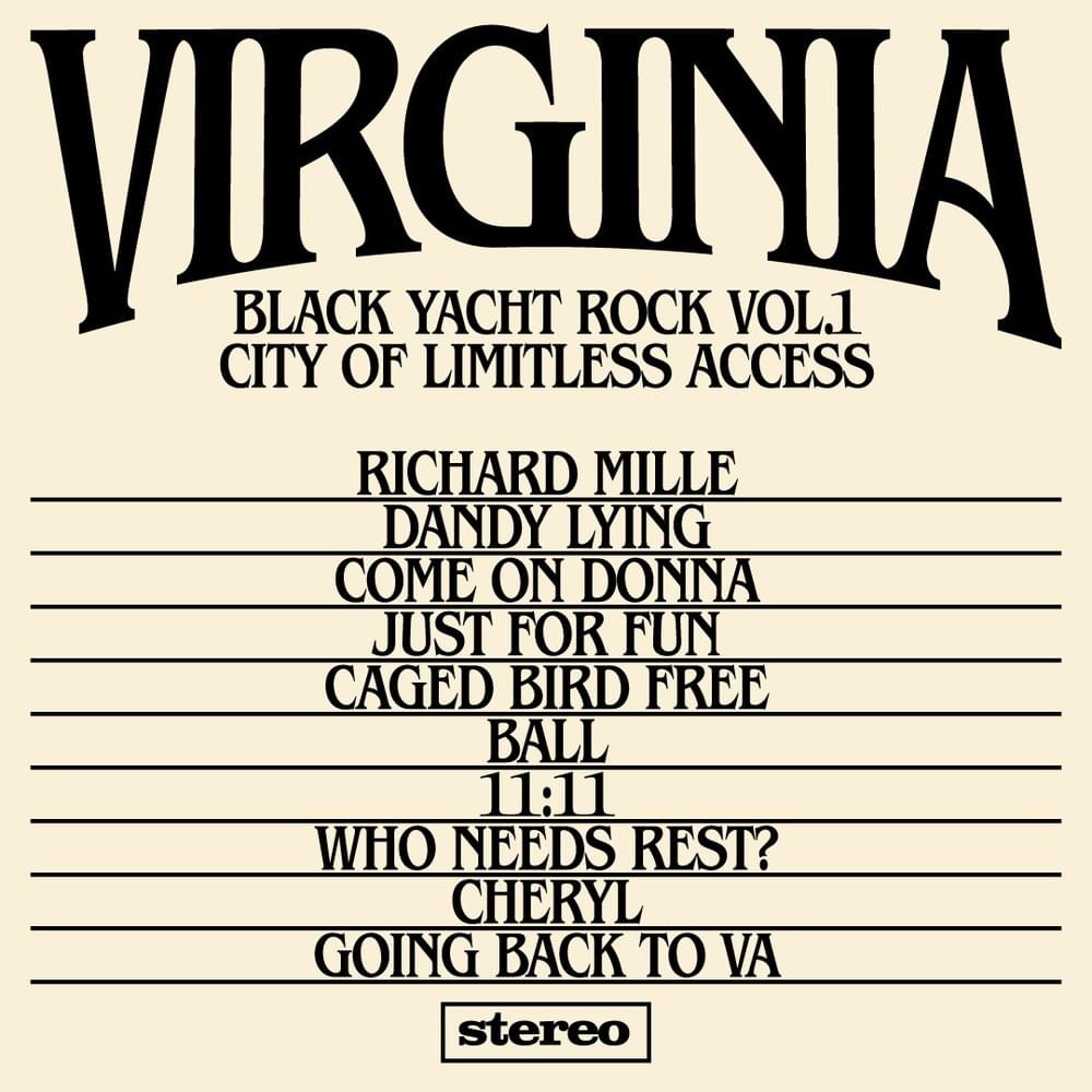 BLACK YACHT ROCK VOL. 1, CITY OF LIMITLESS ACCESS
