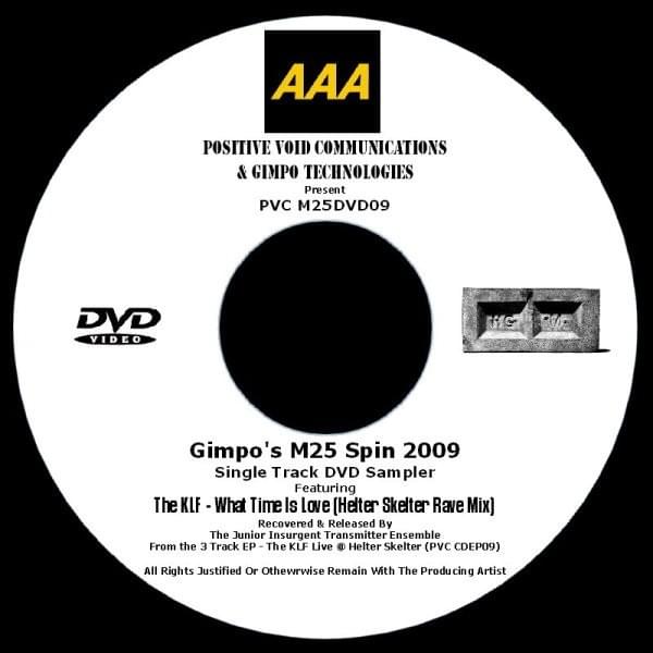 The M25 Spin 2009 Single Track DVD Sampler