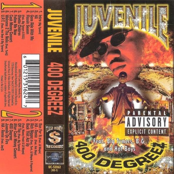 400 Degreez (Original Cassette)