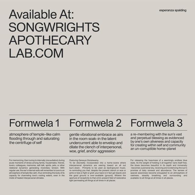 Available At: SONGWRIGHTSAPOTHECARYLAB.COM