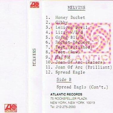 Melvins Atlantic Records Promo