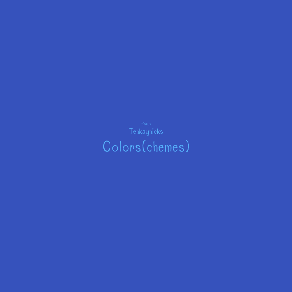 Colors(chemes)