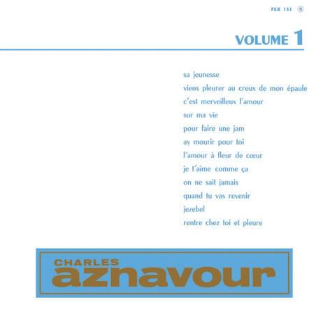 Charles Aznavour, volume 1