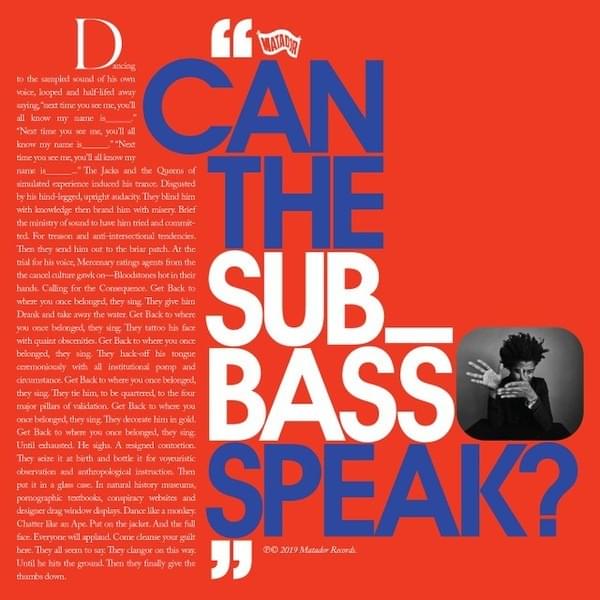 Can the Sub_Bass Speak? - Single