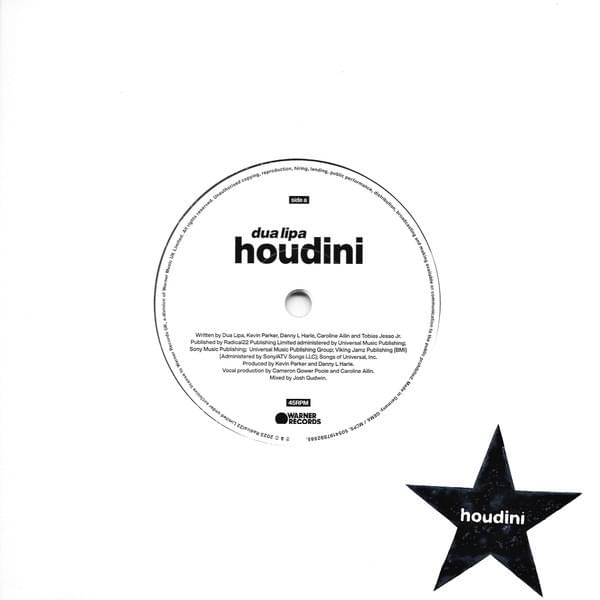 Houdini - 7" Vinyl