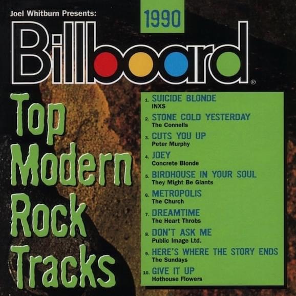 Billboard Top Modern Rock Tracks 1990