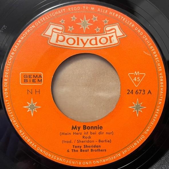 My Bonnie / The Saints - US Single