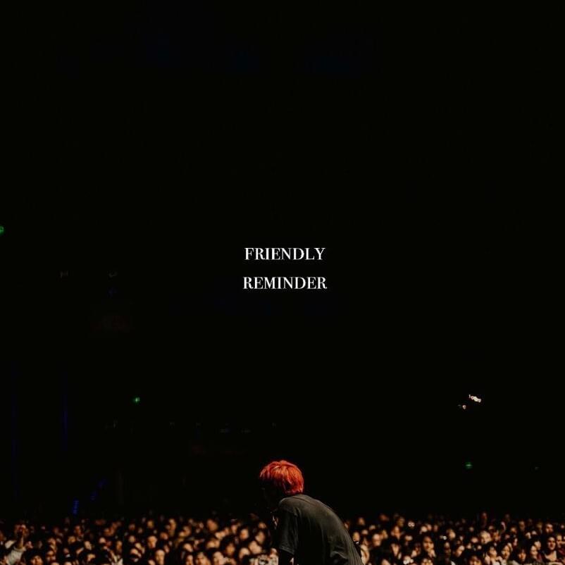 Friendly Reminder [Cancelled]