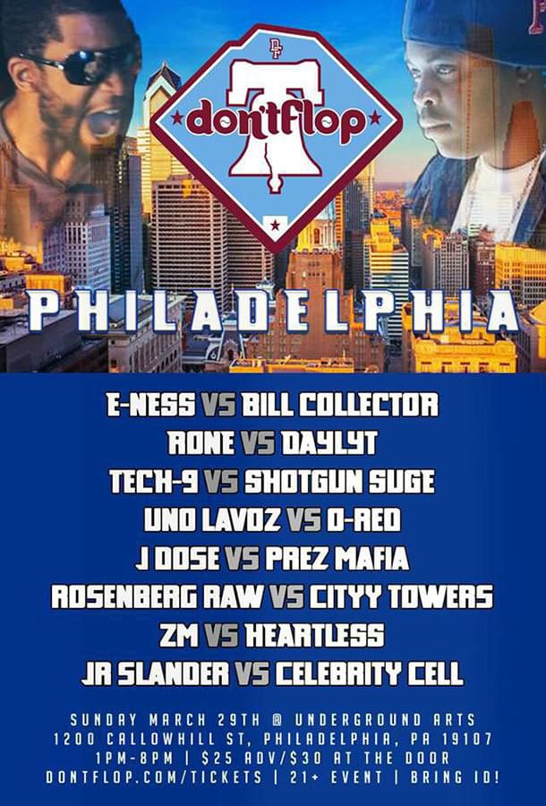 Don’t Flop - Philadelphia