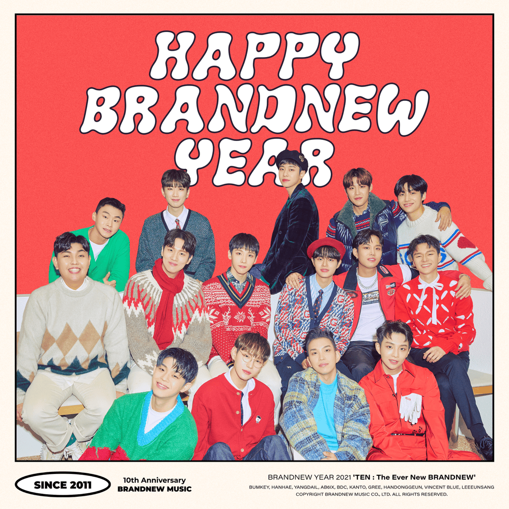 BRANDNEW YEAR 2021 ‘TEN : The Ever New BRANDNEW’