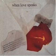 When Love Speaks - The Sonnets