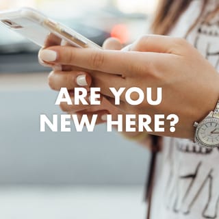 Are you new here?