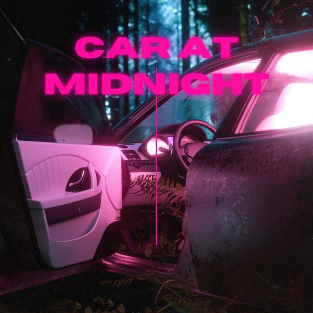 Car at midnight